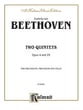 TWO QUINTETS OP 4, 29 2VN/2VA/VC cover